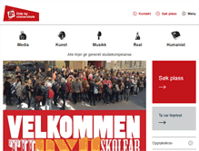 Tablet Screenshot of oslo-bysteinerskole.no